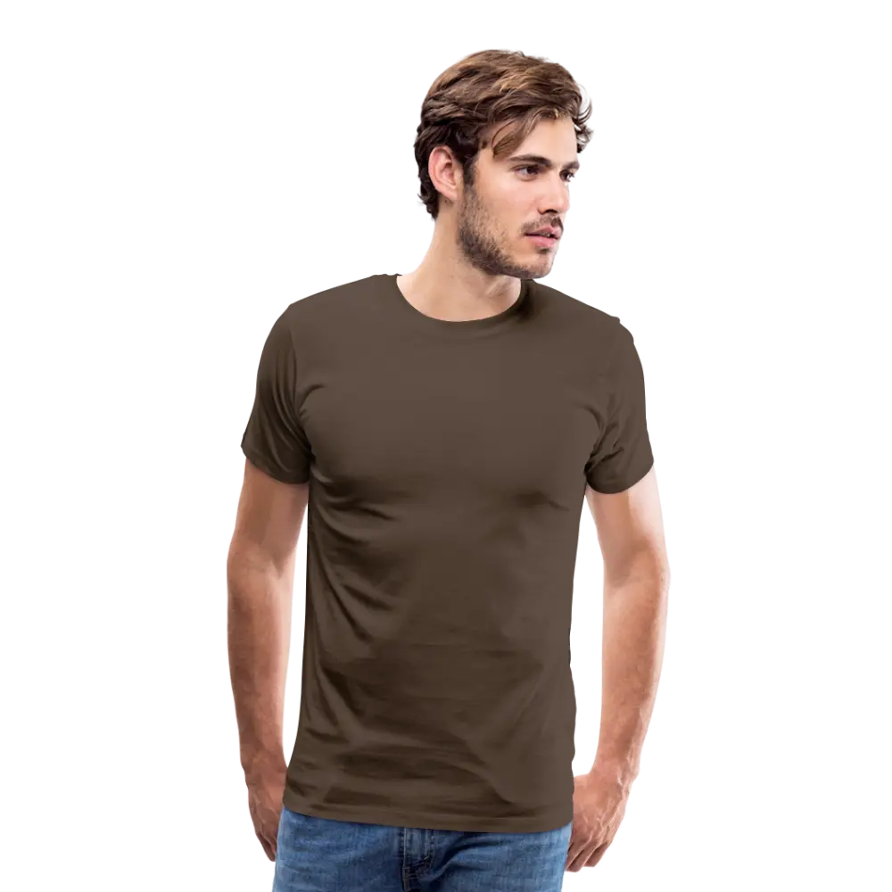 T-shirt Premium Homme - marron bistre