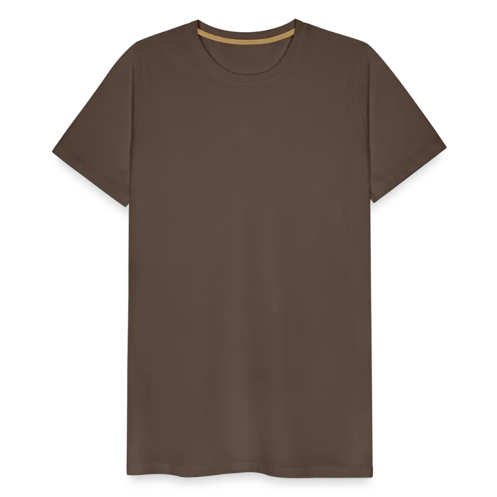 T-shirt Premium Homme - marron bistre