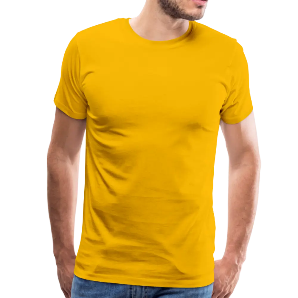 T-shirt Premium Homme - jaune soleil