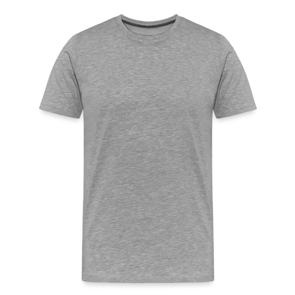 T-shirt Premium Homme - gris chiné