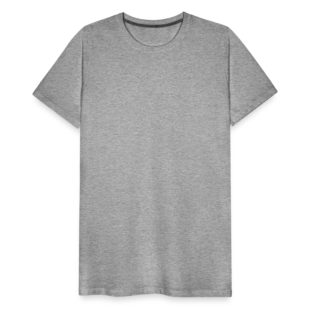 T-shirt Premium Homme - gris chiné