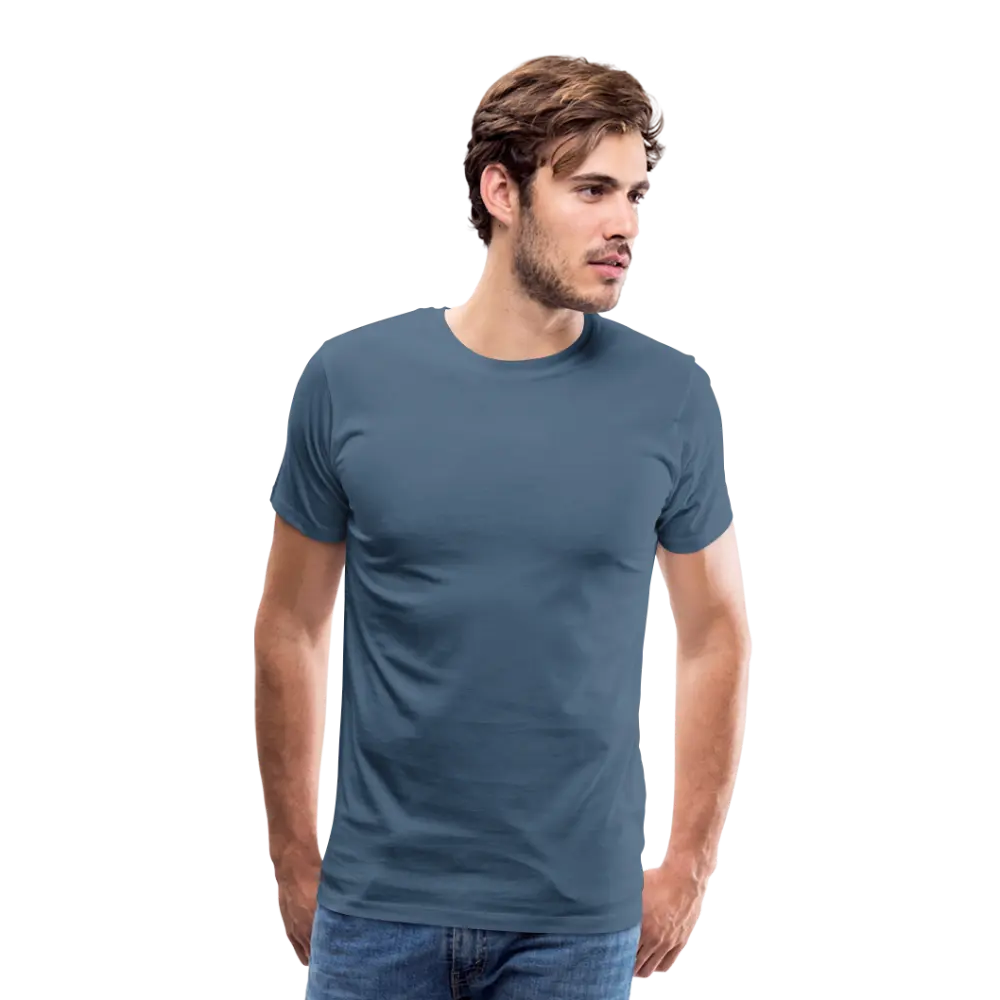 T-shirt Premium Homme - gris bleu